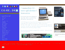 Tablet Screenshot of c64x.dk