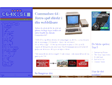 Tablet Screenshot of c64x.se