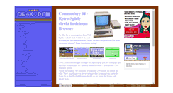 Desktop Screenshot of c64x.de