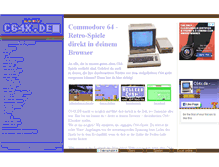 Tablet Screenshot of c64x.de